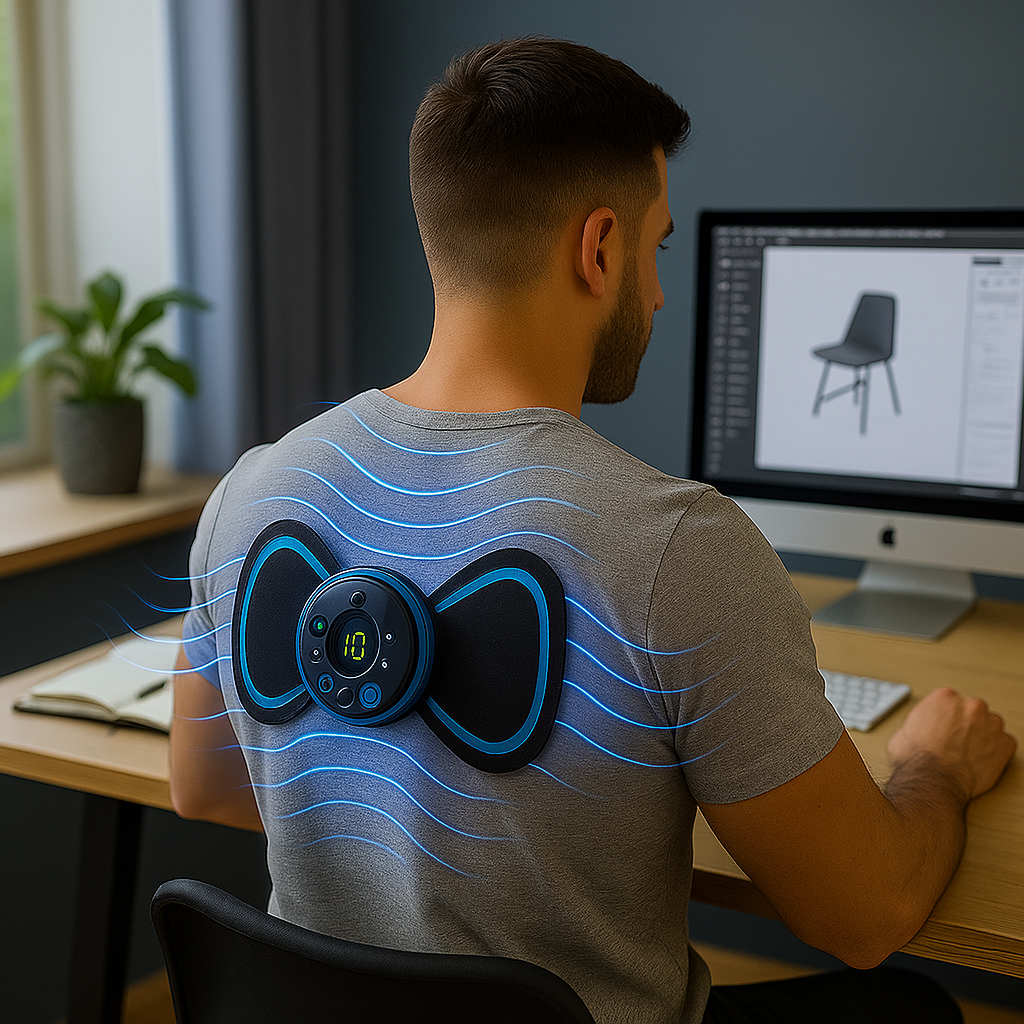 ZenPatch- Mini Parche Masajeador Eléctrico
