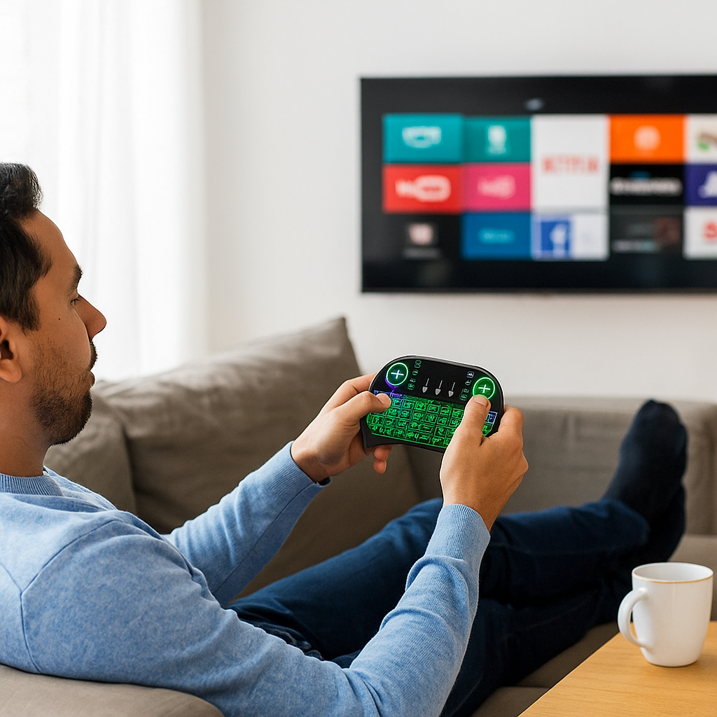 TecnoPad- Mini Teclado Para Smart Tv