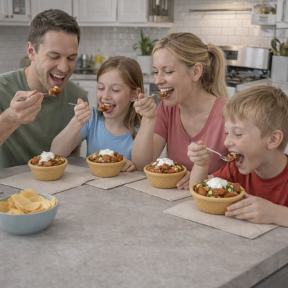 Waffretta-Máquina para Hacer  Mini Tazones de Waffle